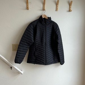 Women’s puffy Columbia jacket Omni-heat